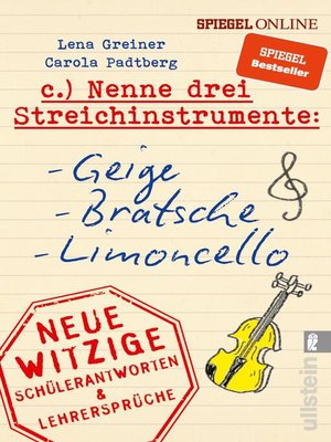 cover image of Nenne drei Streichinstrumente